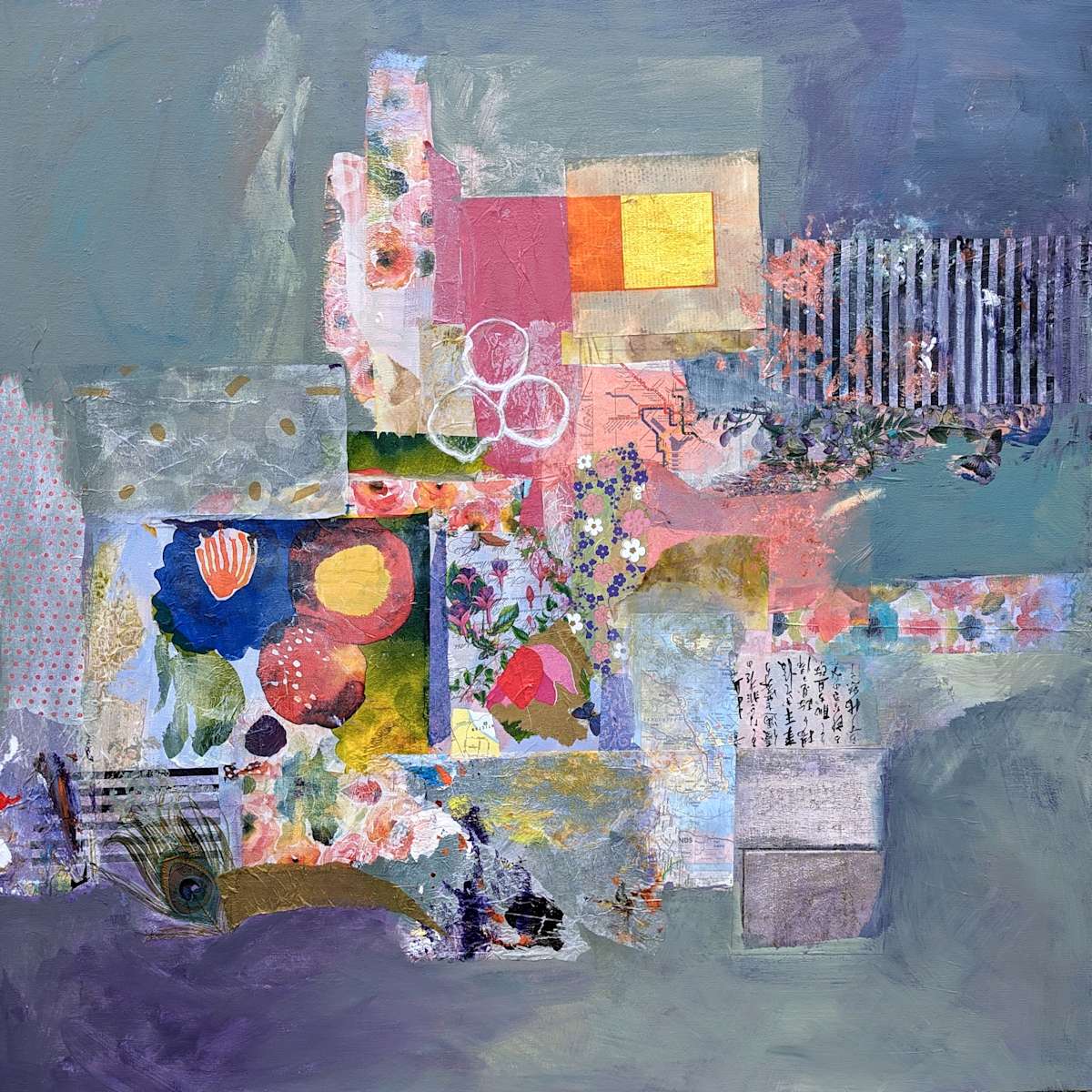 Travel Patchwork by Jillian Goldberg, Image 1.