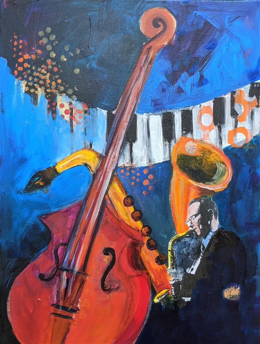 Saxophone by Jillian Goldberg 