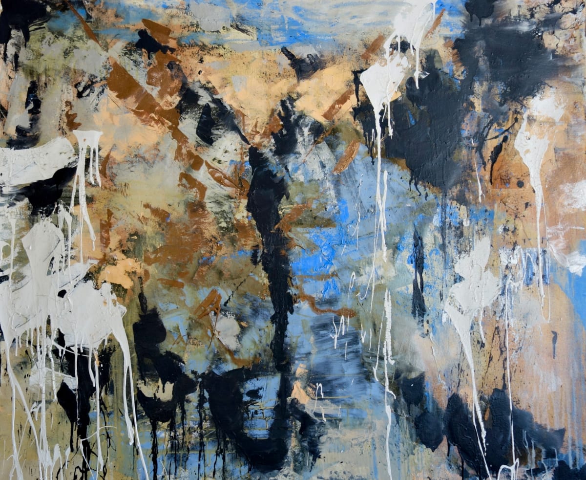 One  Image: One 54”x44” Mixed Media Canvas