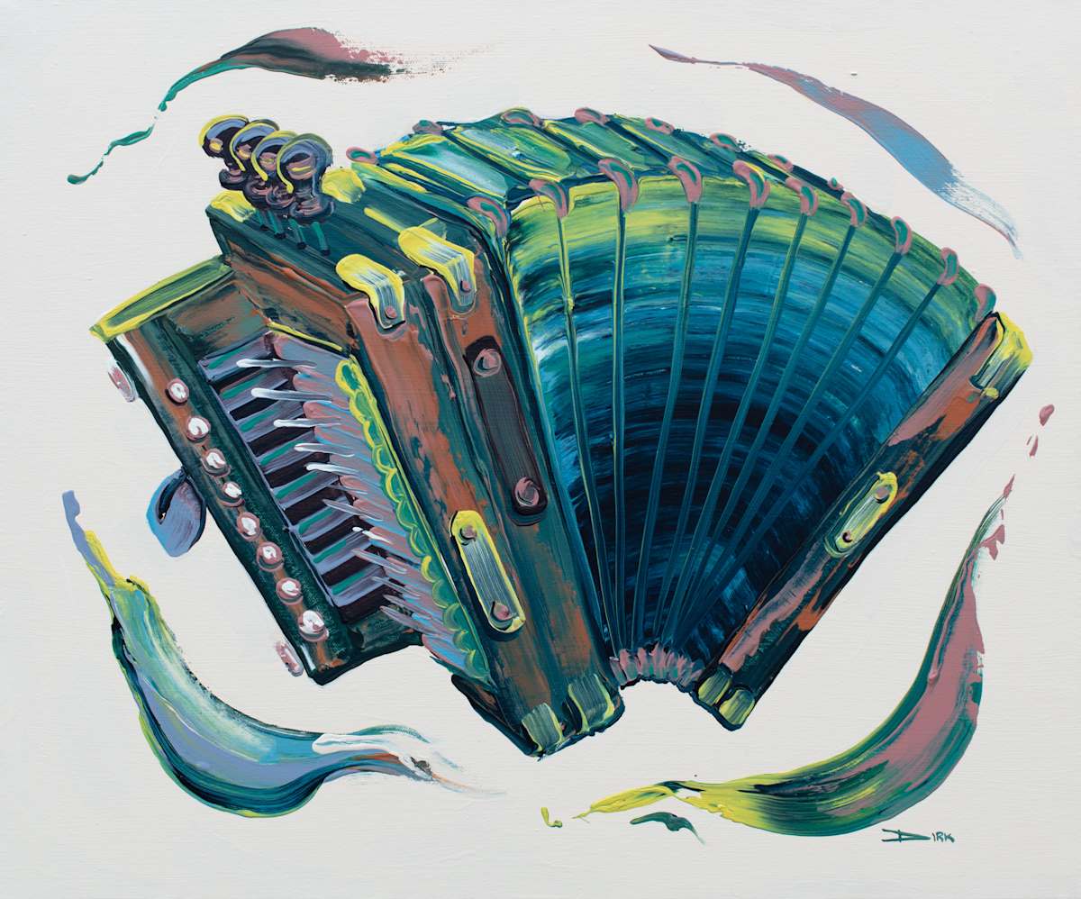 Accordion #21 by Dirk Guidry 