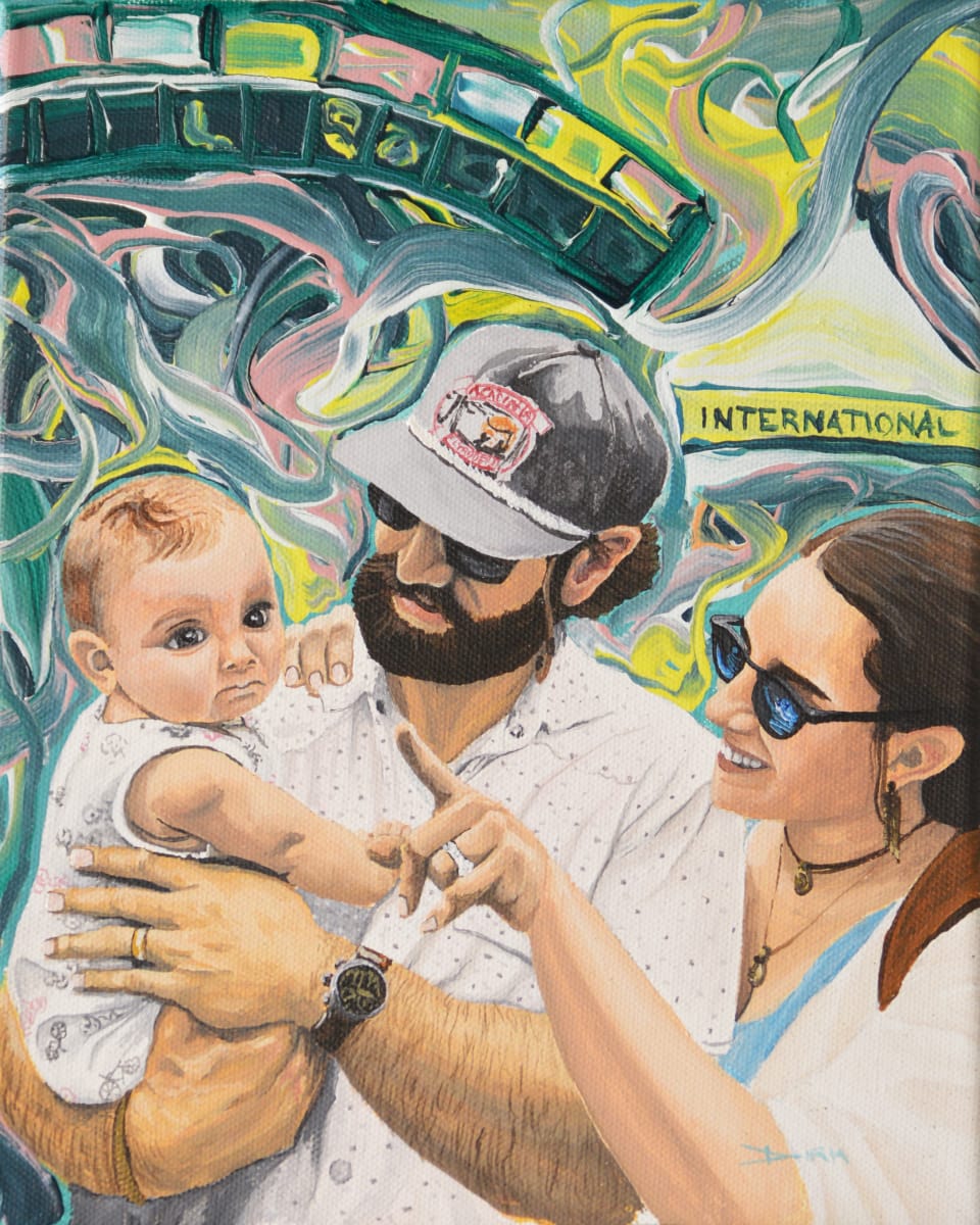 Bienvenu Family at Festival by Dirk Guidry 