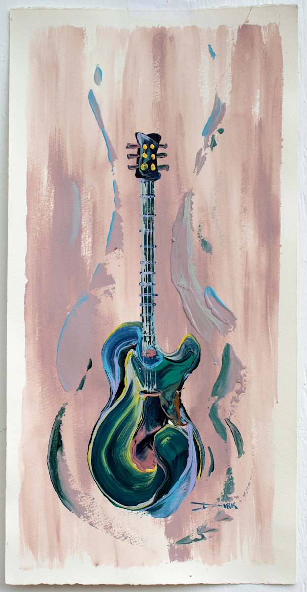 Guitar Series #8 by Dirk Guidry, Image 1.