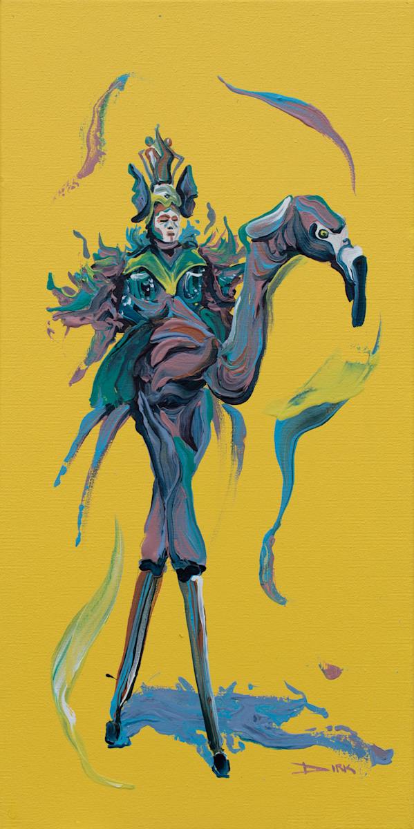 Stilt Walker #1 by Dirk Guidry 