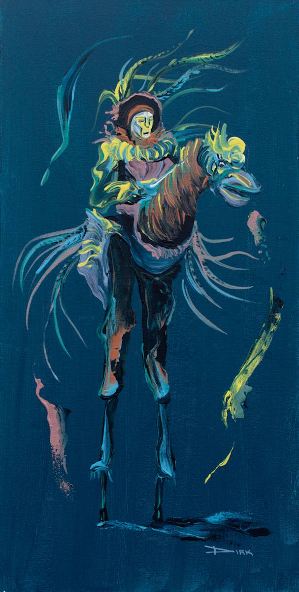 Stilt Walker #4 by Dirk Guidry, Image 1.
