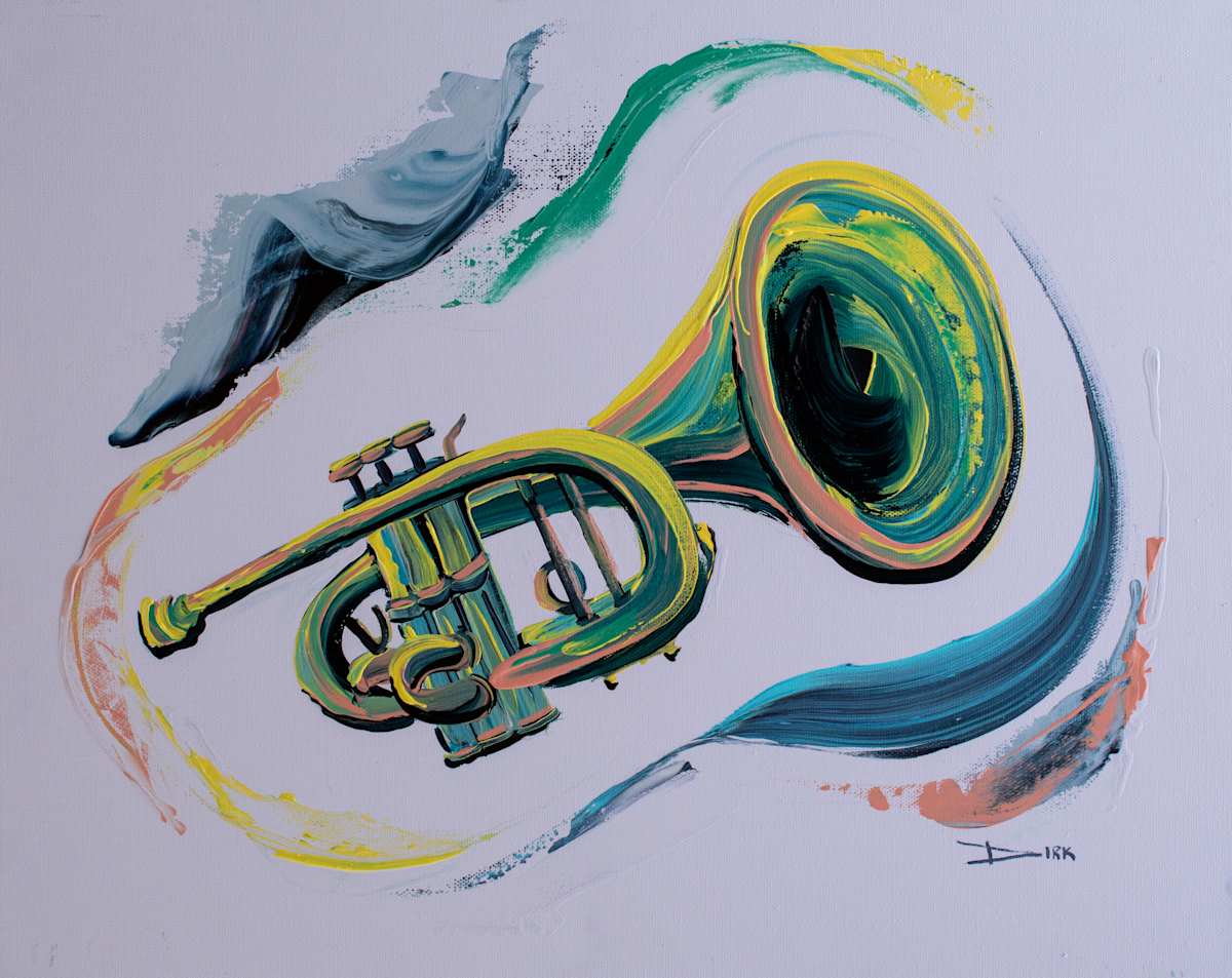 Trumpet by Dirk Guidry, Image 2.