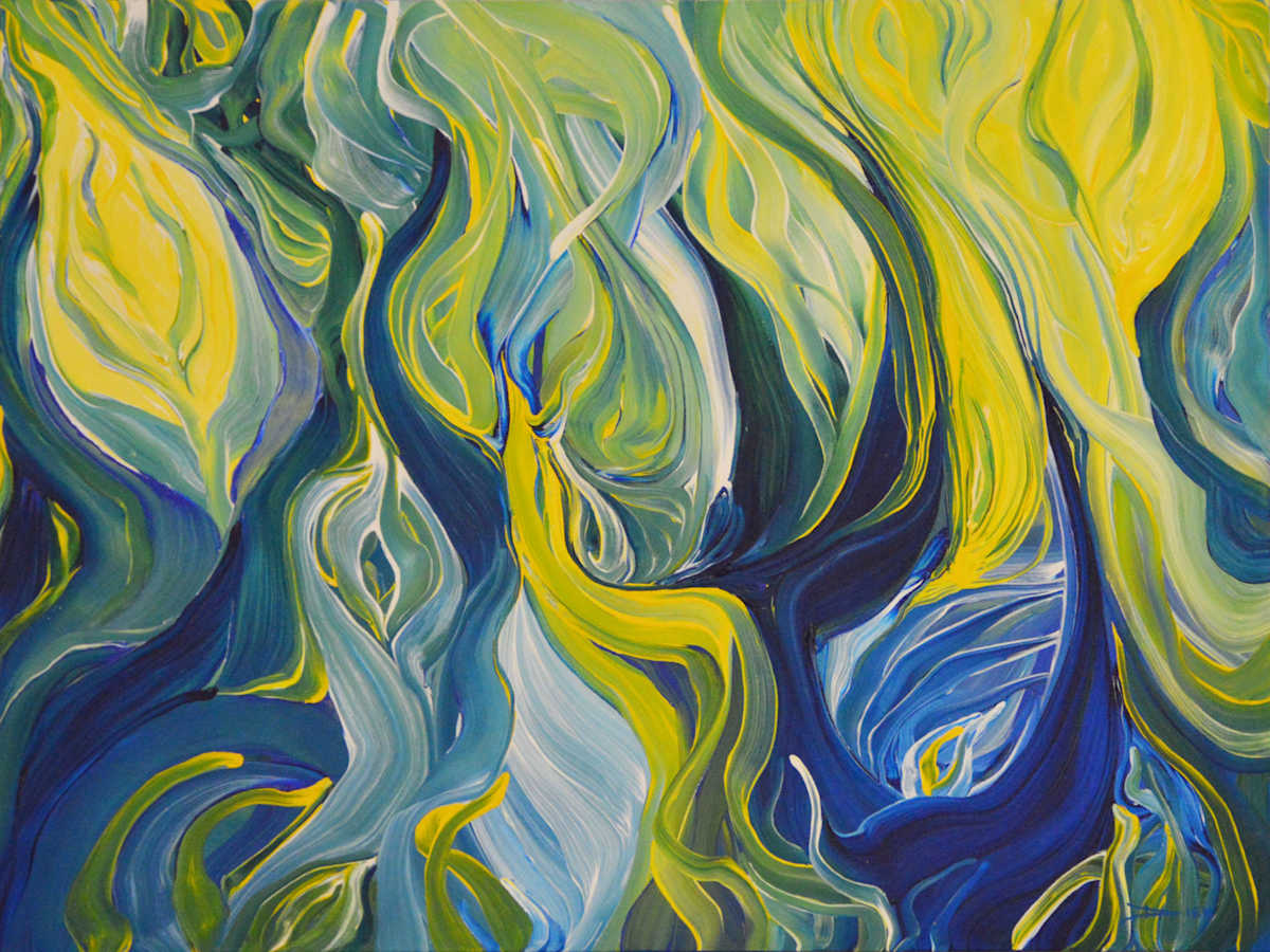 Waivering Blue by Dirk Guidry, Image 1.