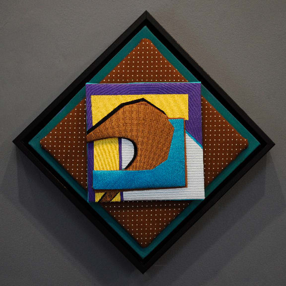 Skewed Geometry 7 by Susan Hensel 