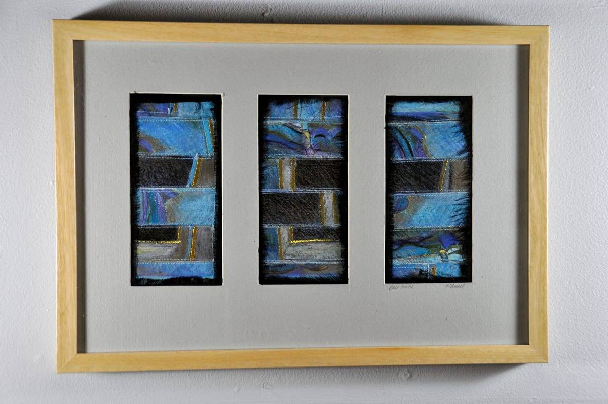 Patterns of India: Blue Towers by Susan Hensel 