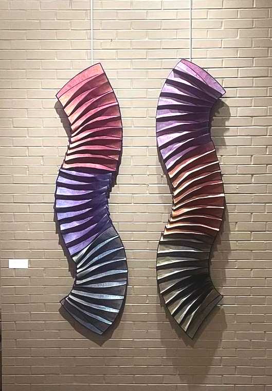 Chromatic Wave 3 (large) by Susan Hensel, Image 2.