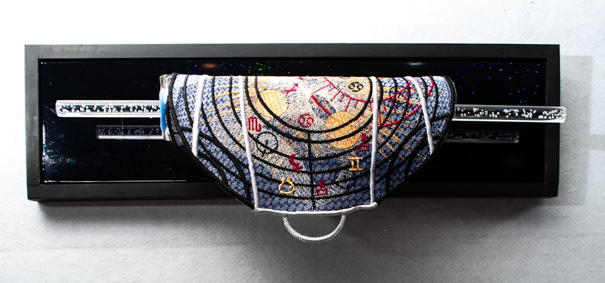 Intergalactic Wayfinding Scroll 4 by Susan Hensel, Image 1.