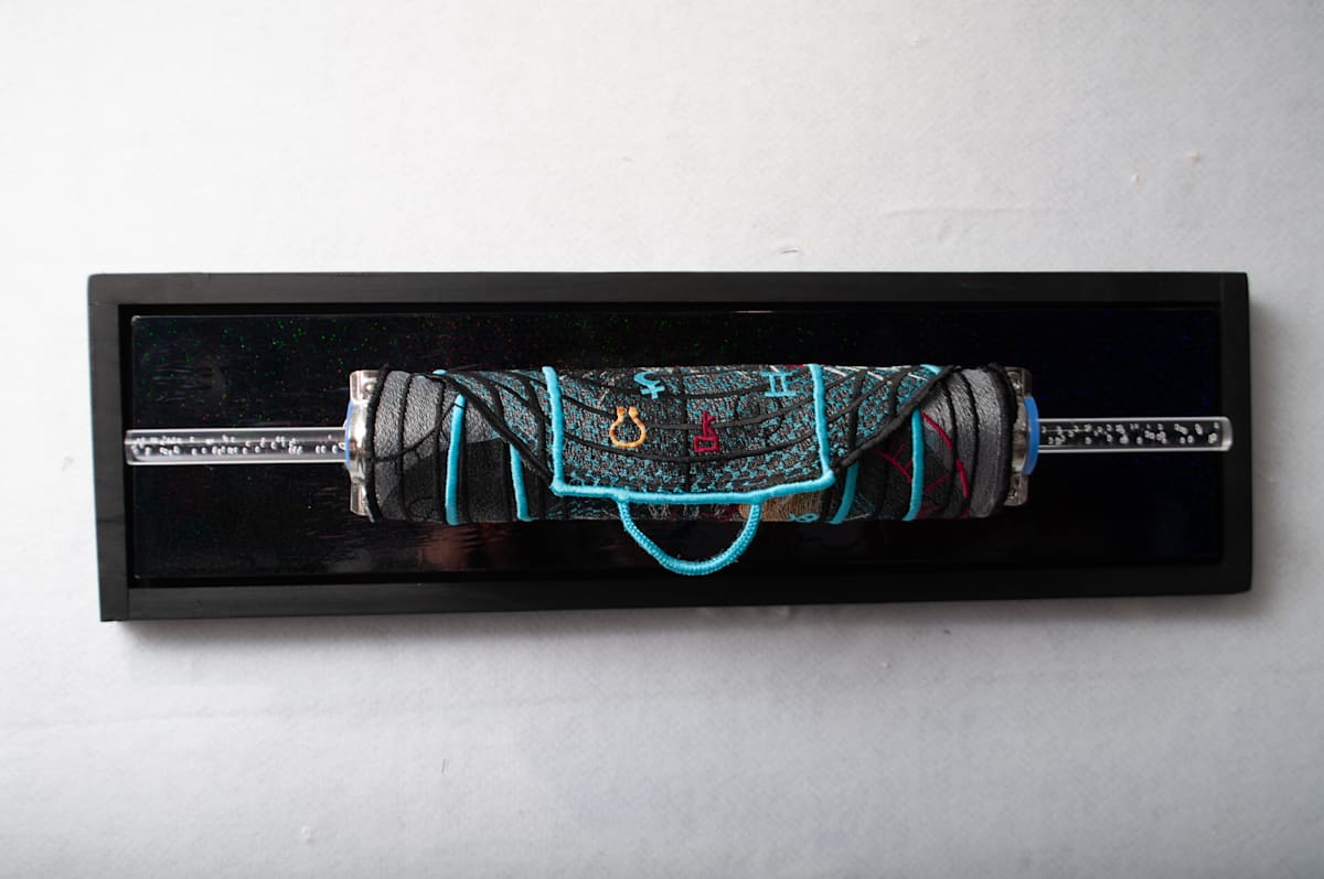 Intergalactic Wayfinding Scroll 5 by Susan Hensel, Image 1.