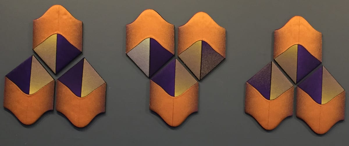 Orange Tessellates by Susan Hensel 