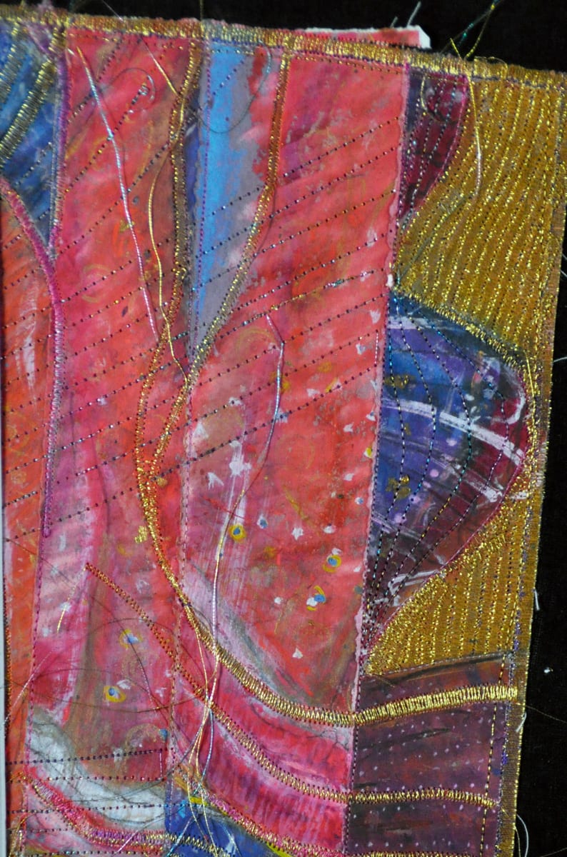 Patterns of India: Swirling Saris by Susan Hensel 