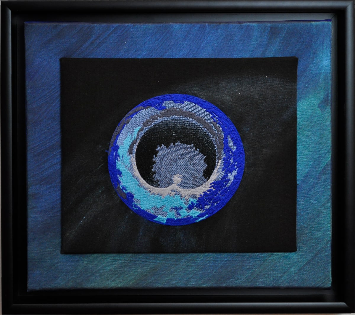 Teardrop Torus Blue by Susan Hensel 