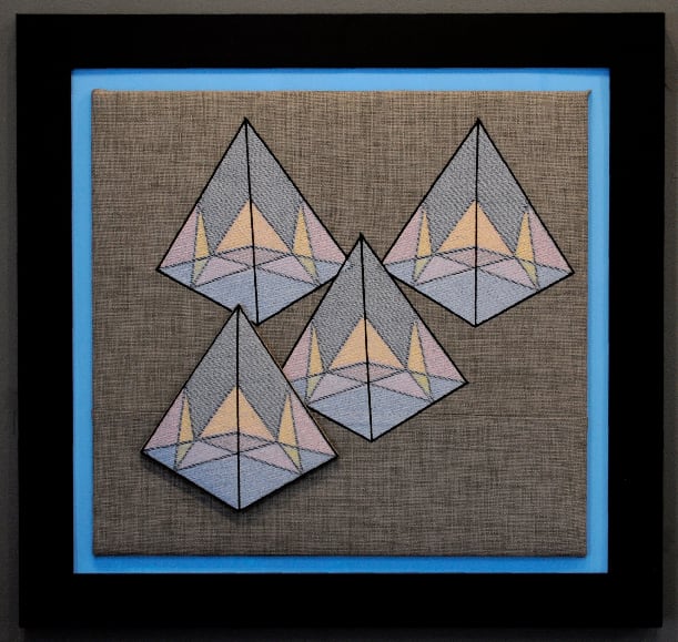 Pyramidal Structure 2 by Susan Hensel, Image 1.