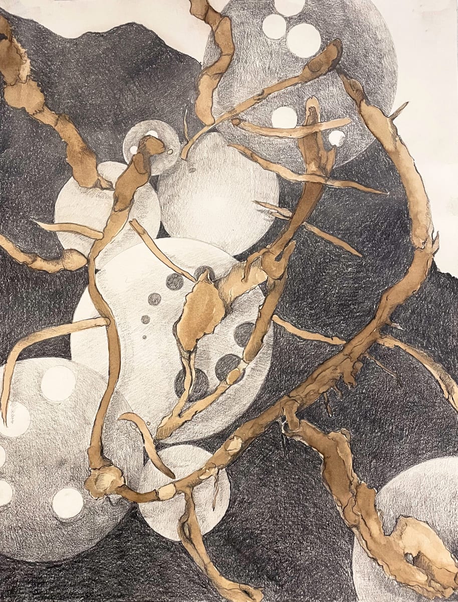 Transitional Drawing 3 by Susan Hensel 