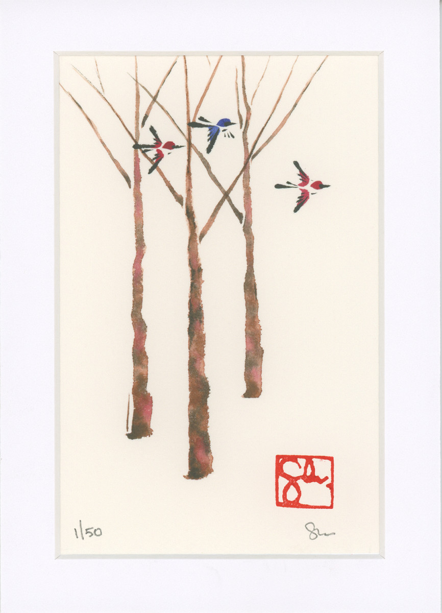 Bird Series - Forest by Craig Whitten 