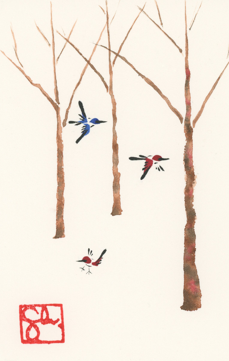 Bird Series - Forest by Craig Whitten 