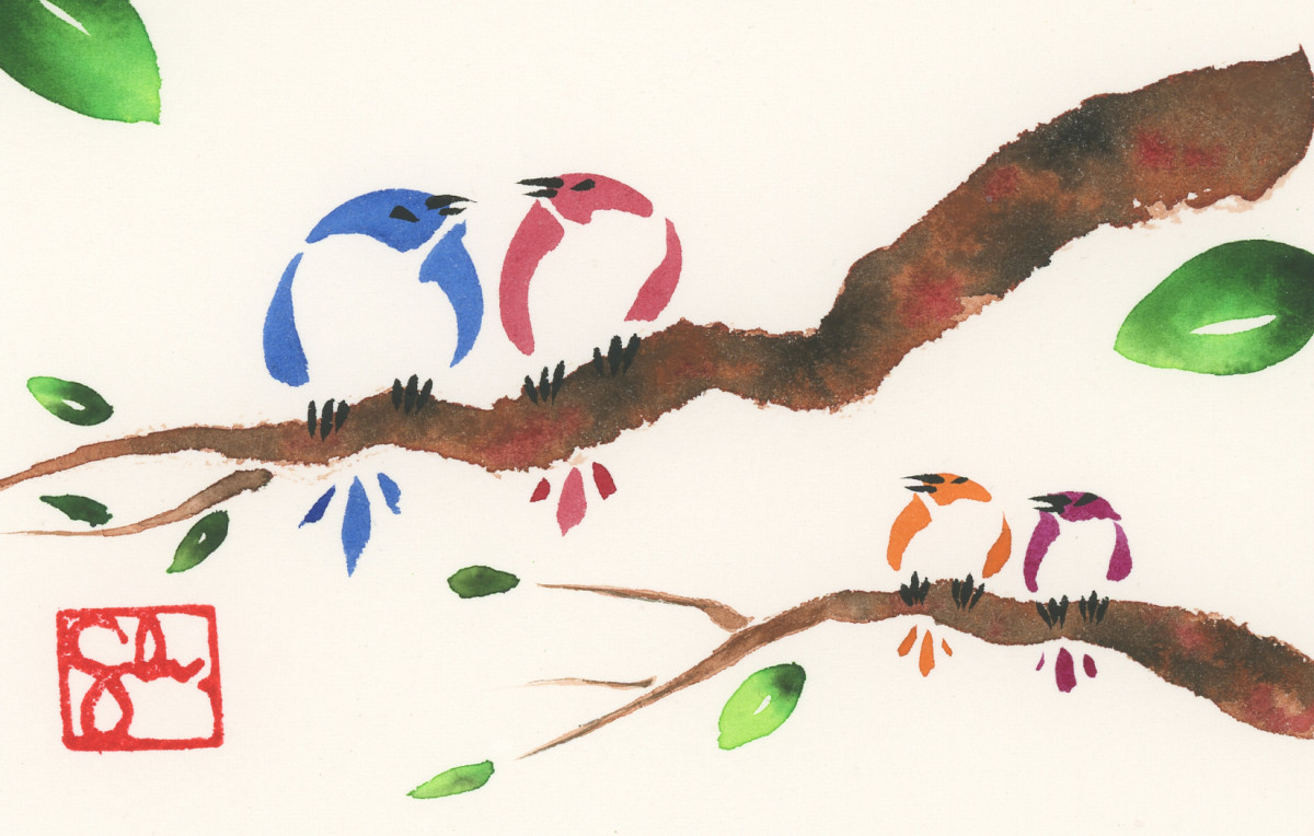 Bird Series - Branch by Craig Whitten 