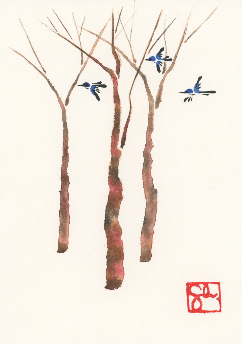 Bird Series - Forest by Craig Whitten 