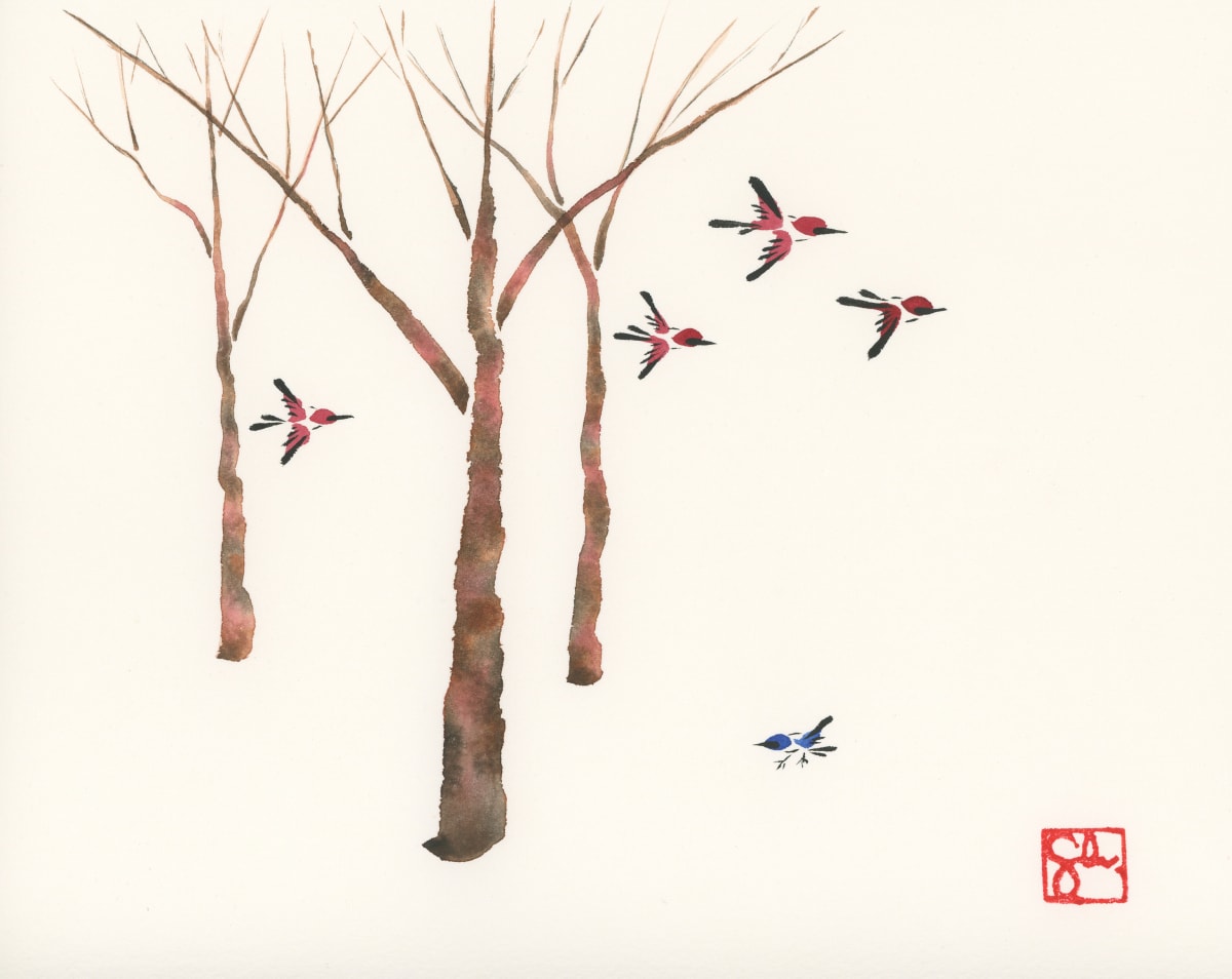 Bird Series - Forest by Craig Whitten 