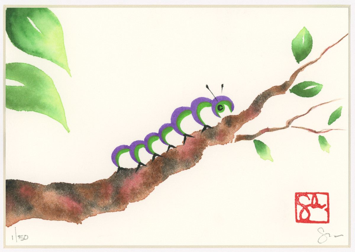 Caterpillar Series by Craig Whitten 