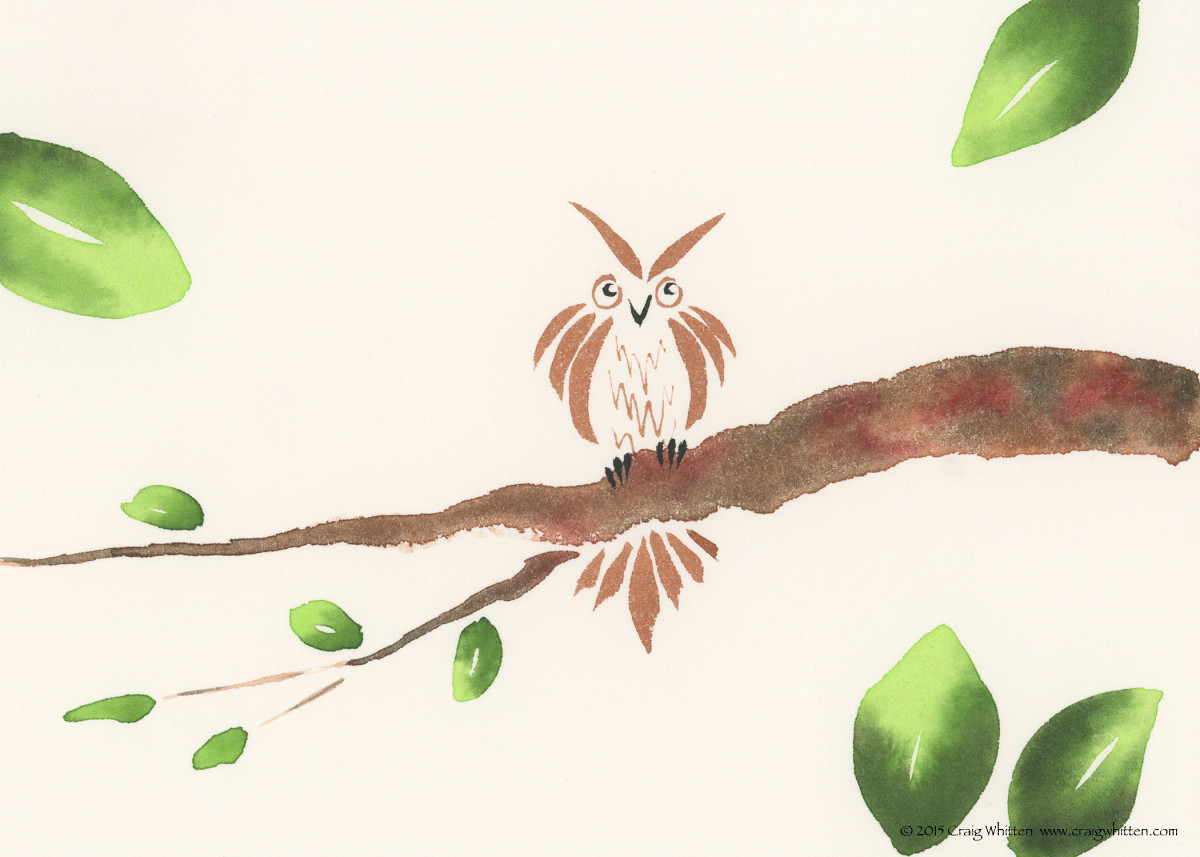 Bird Series - Branch by Craig Whitten 