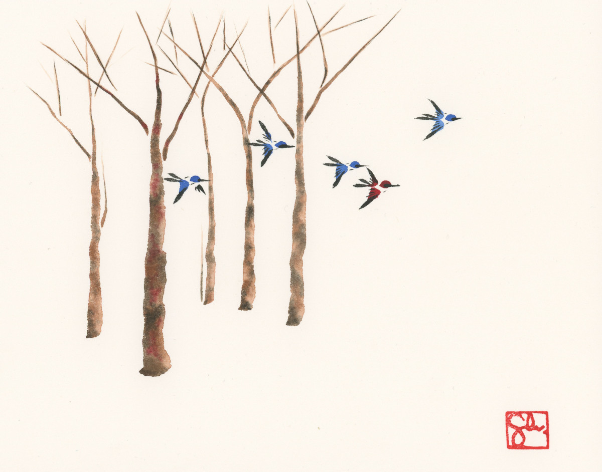 Bird Series - Forest by Craig Whitten 