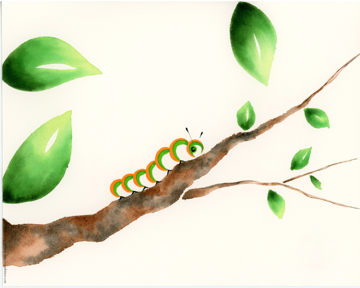 Caterpillar Series by Craig Whitten 