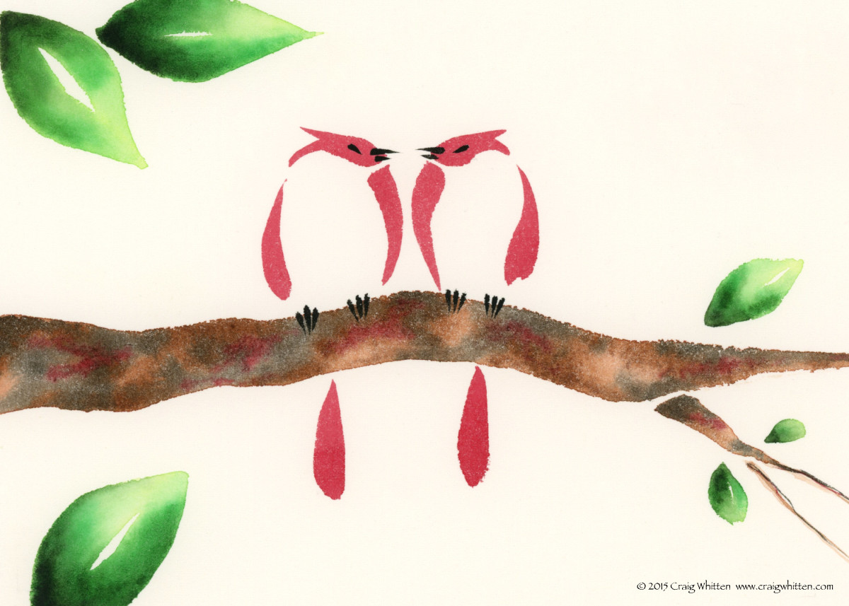 Bird Series - Branch by Craig Whitten 