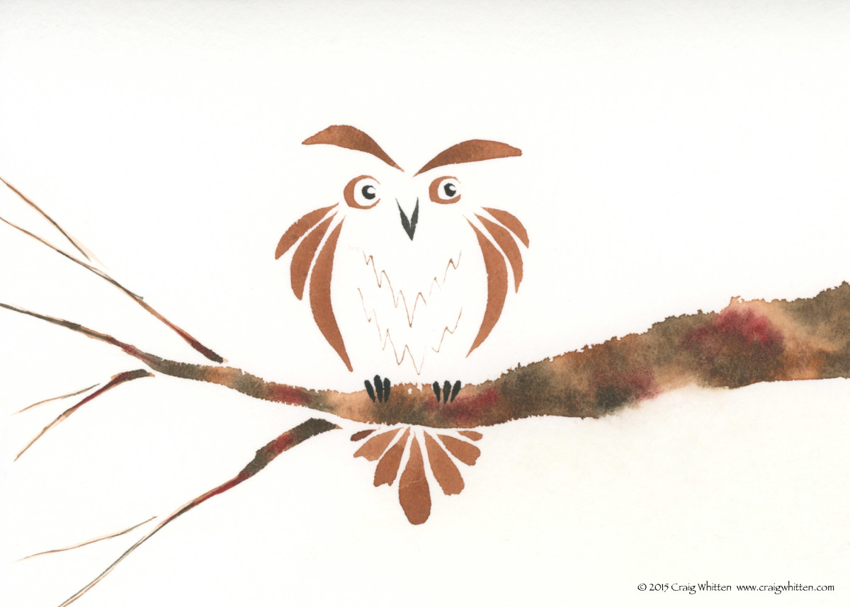 Bird Series - Branch by Craig Whitten 