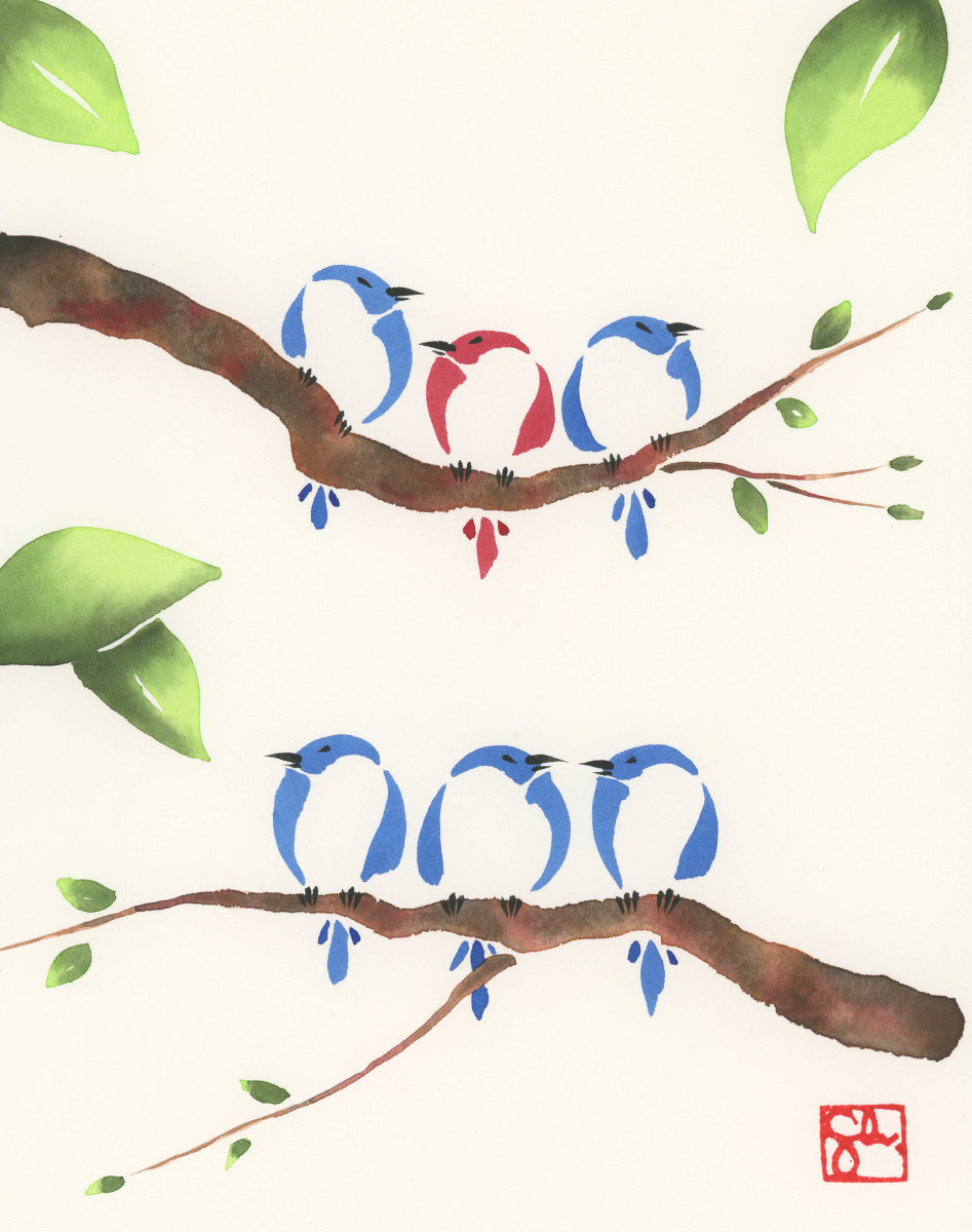 Bird Series - Branch by Craig Whitten 