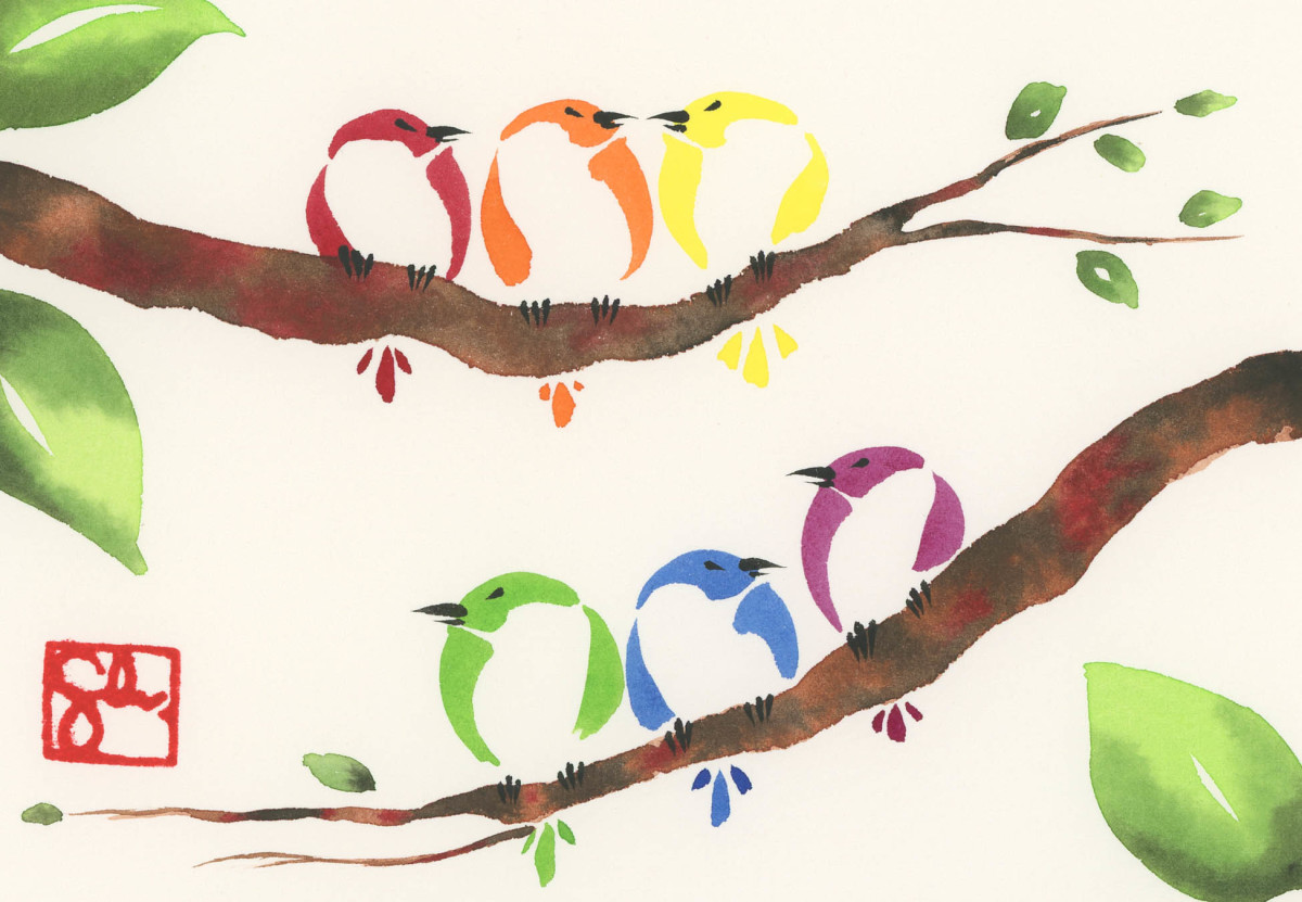 Bird Series - Branch by Craig Whitten 