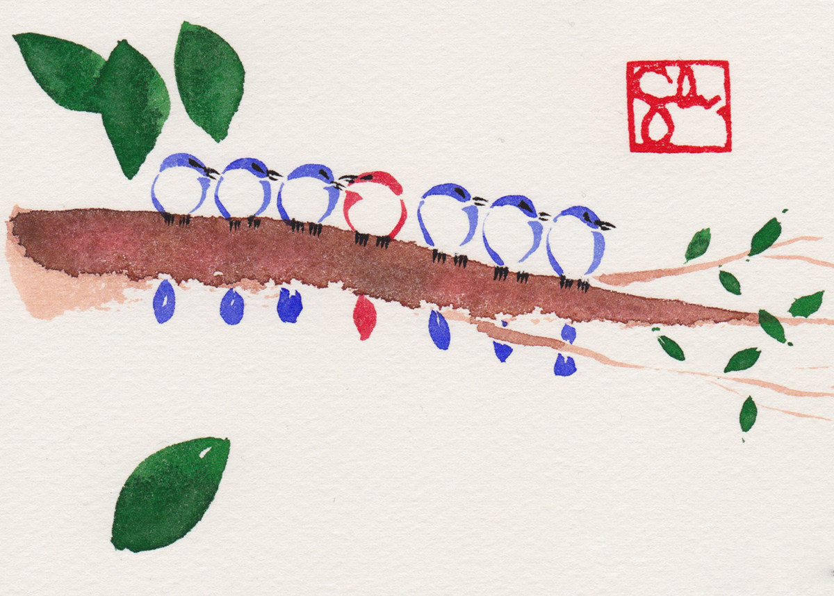 Bird Series -Branch by Craig Whitten 