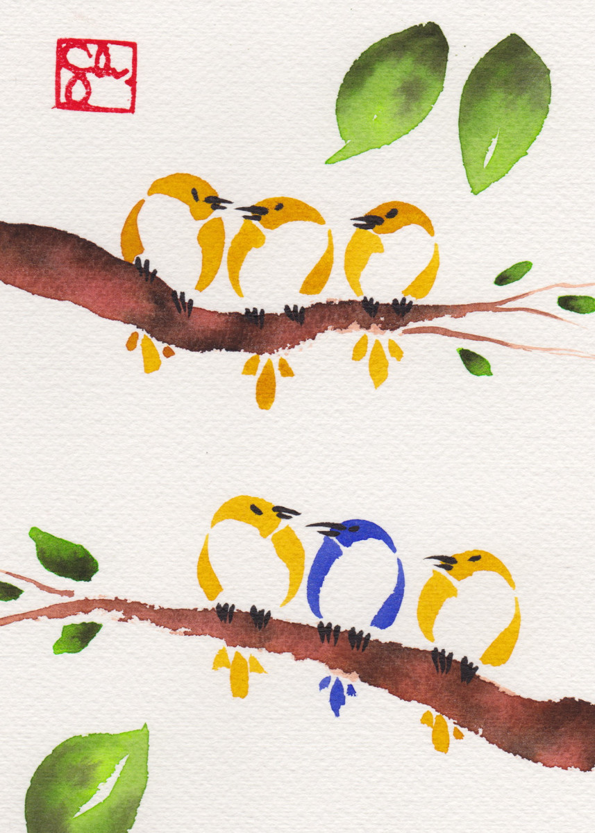 Bird Series - Branch by Craig Whitten 