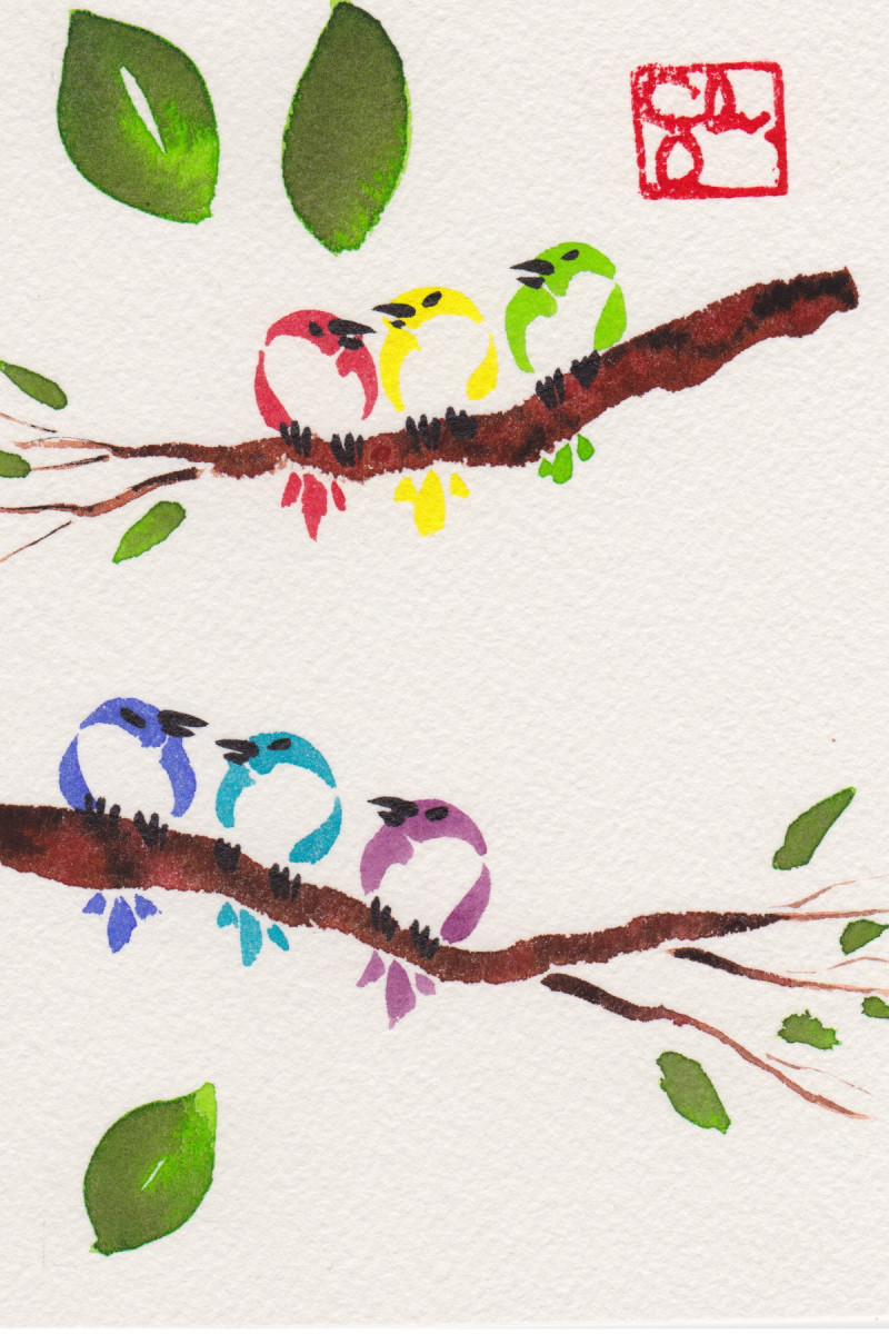 Bird Series - Branch by Craig Whitten 