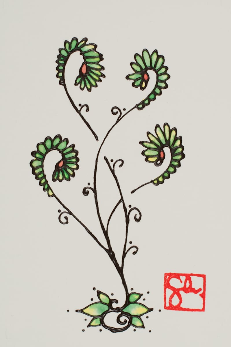 Flower Vine Series by 25.00, Image 1.
