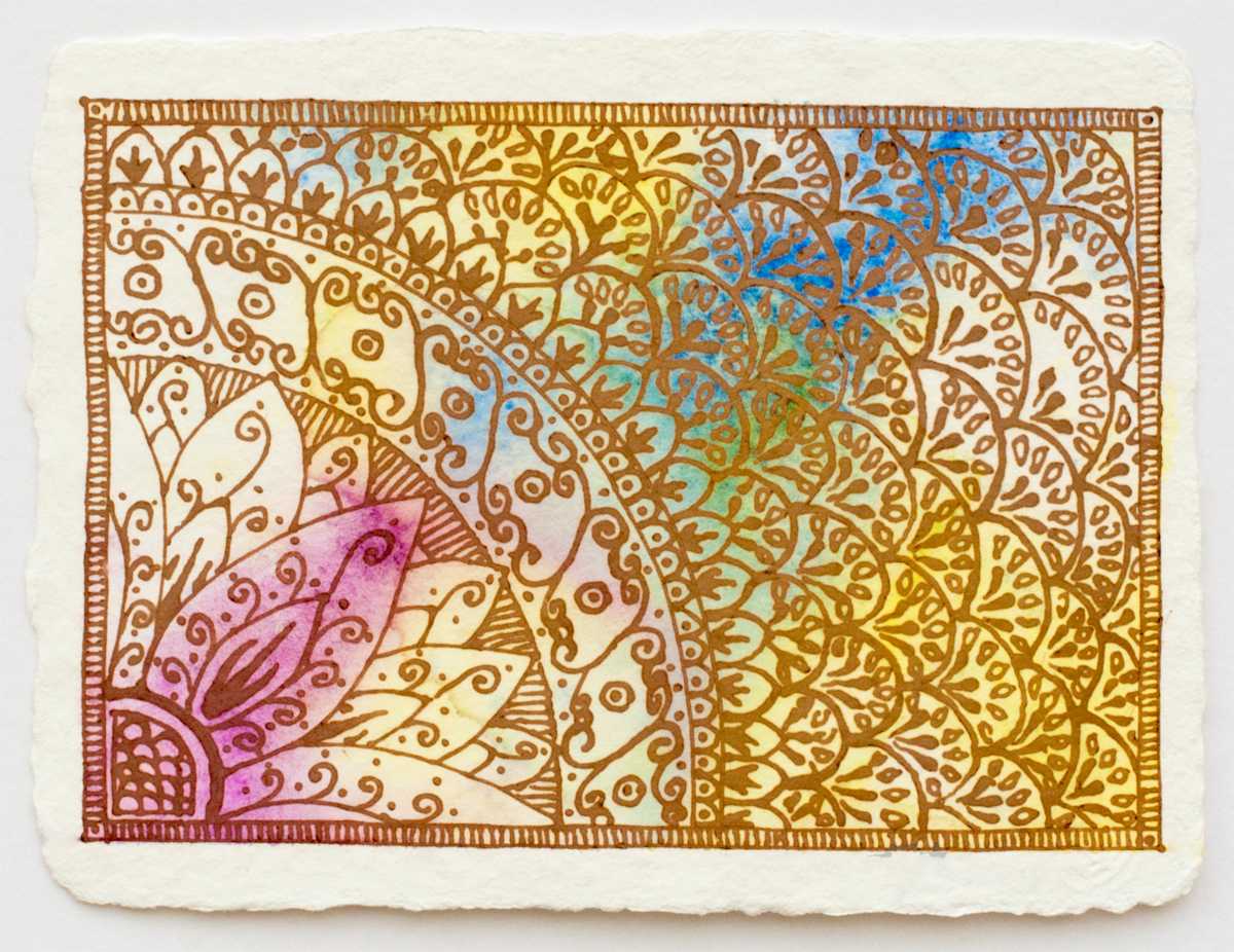Henna Tile by Craig Whitten, Image 1.