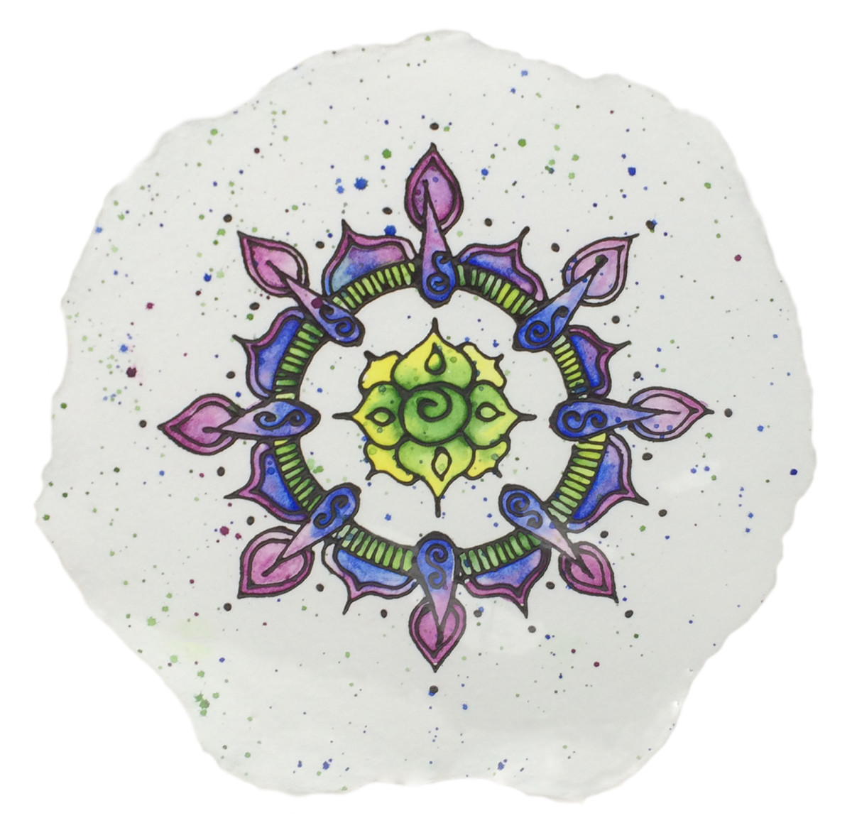 Lotus Mandala by Craig Whitten 