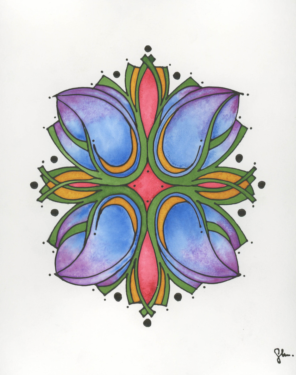 Nouveau Lotus 2 by Craig Whitten 