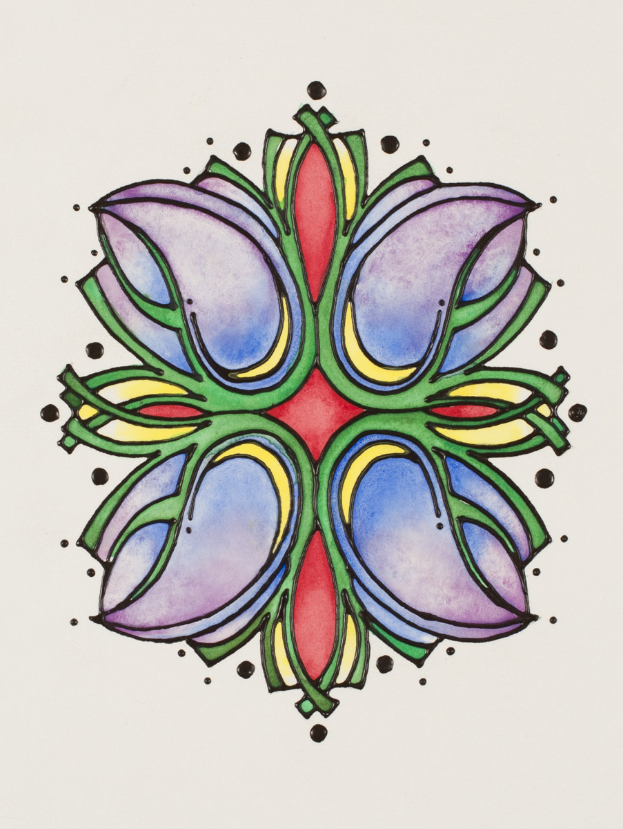 Nouveau Lotus by Craig Whitten 