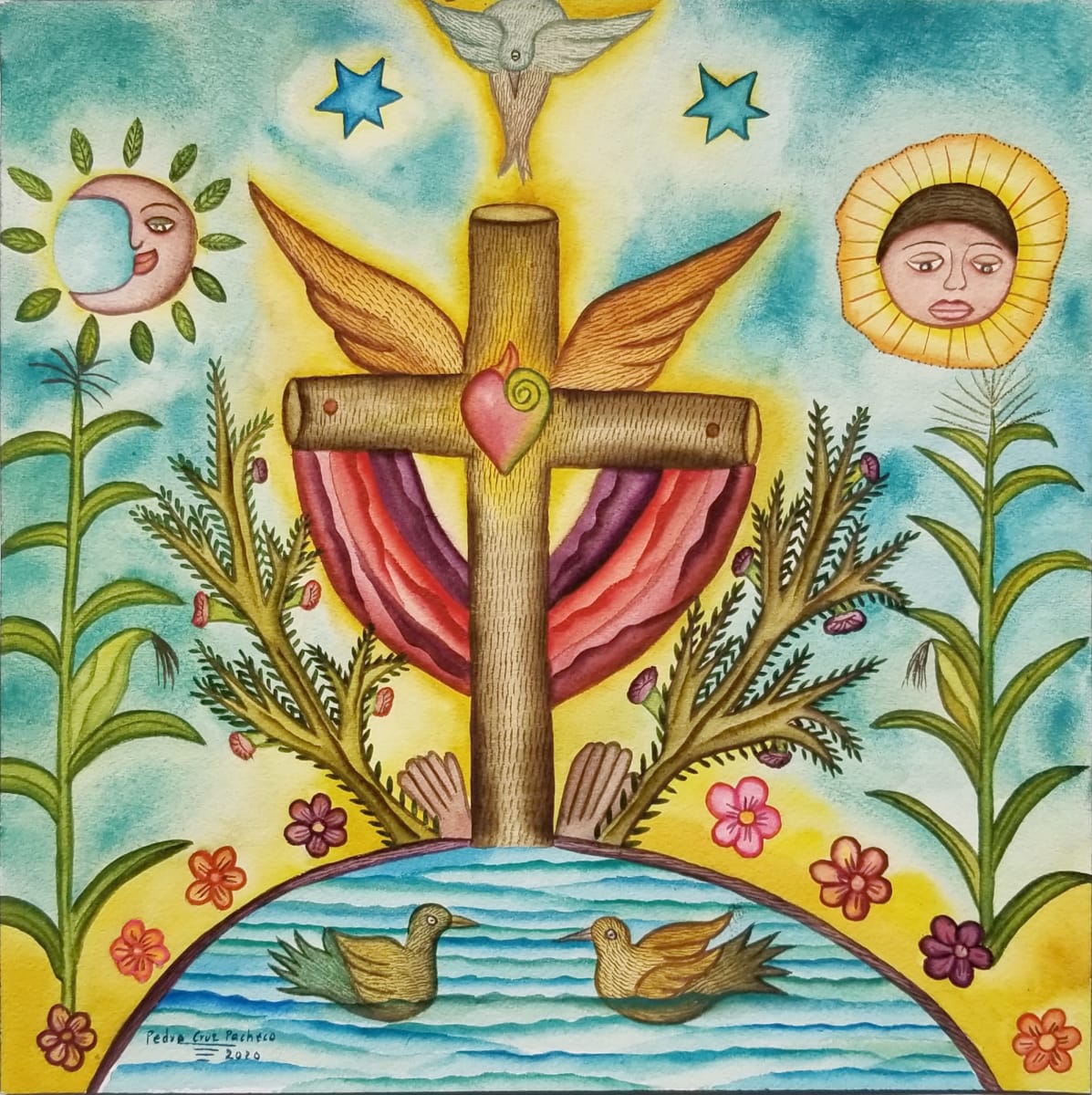 Cruz de Amor / Cross of Love by Pedro Cruz Pacheco 