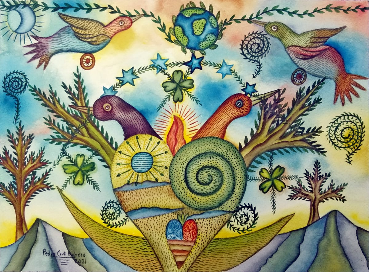 Aves de Amor / Love Birds by Pedro Cruz Pacheco 