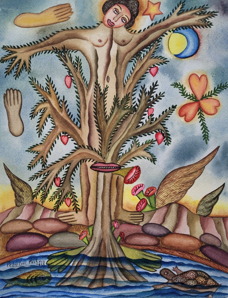 El Arbol de La Creación / Tree of Creation by Pedro Cruz Pacheco 