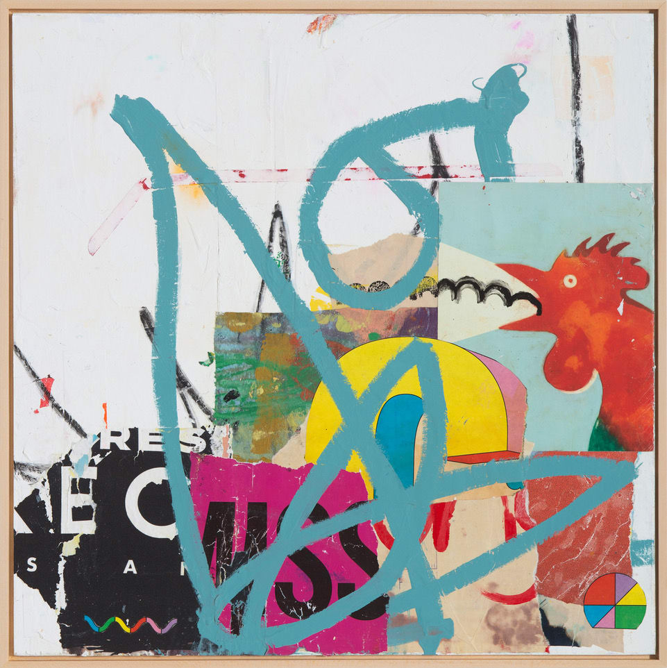 Cocky (framed) by Bibby Gignilliat 