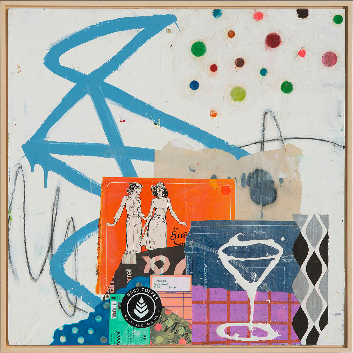 Dirty Martini (framed) by Bibby Gignilliat 