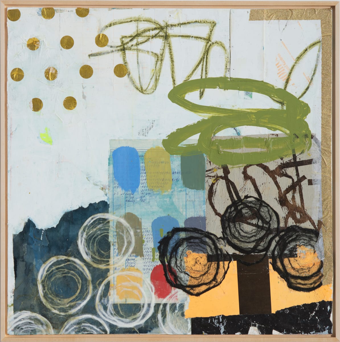 Drunk with Presence 2 (framed) by Bibby Gignilliat 