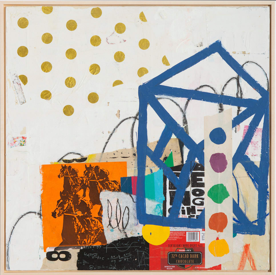 Off to the Races (framed) by Bibby Gignilliat 