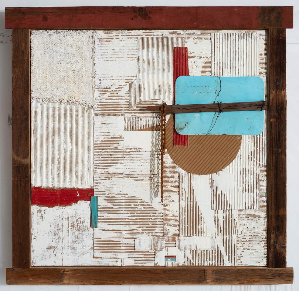 Resting in the Center Inside (framed) by Bibby Gignilliat 