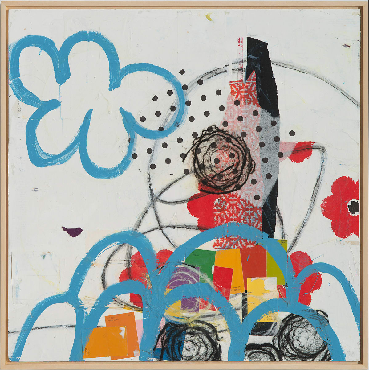 Riding the Moment (framed) by Bibby Gignilliat 